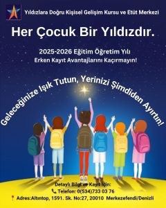 yıldızlara doğru kişisel gelişim kursu ve etüt merkezi